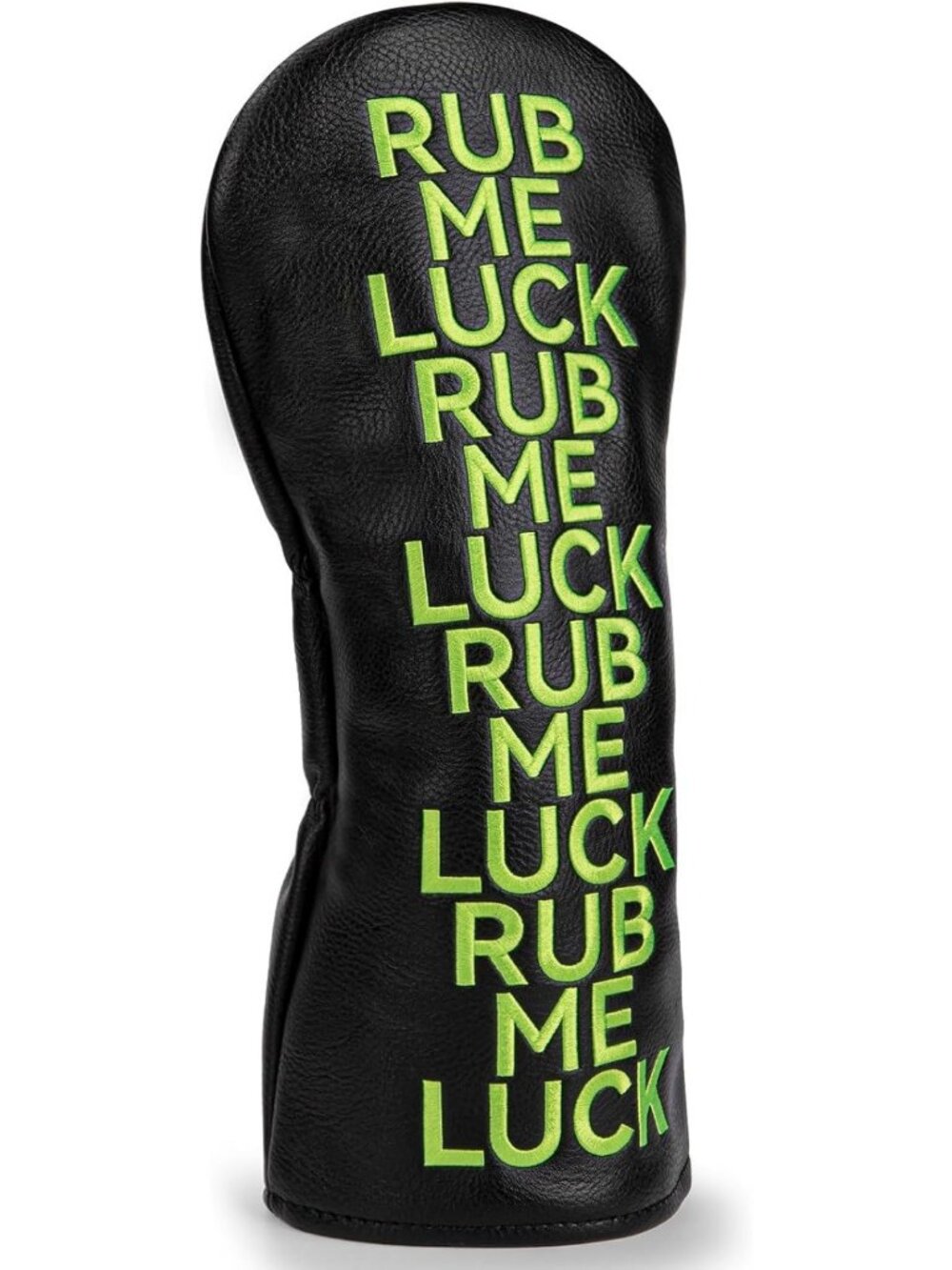 Funny Golf Headcover for 3 Wood & Hybrid | Faux Leather Club Covers | Gift Idea